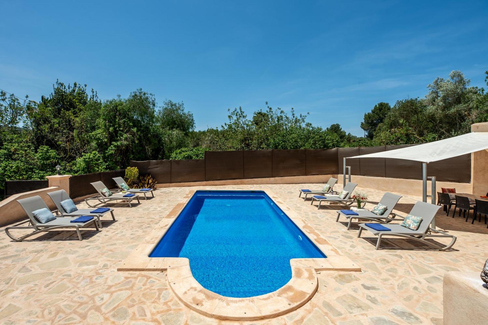 Villa Can Carreras Sant Llorenc de Balafia Bagian luar foto